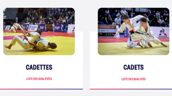 7 cadets/cadettes classés dans le Top 10  de la Ranking List Nationale